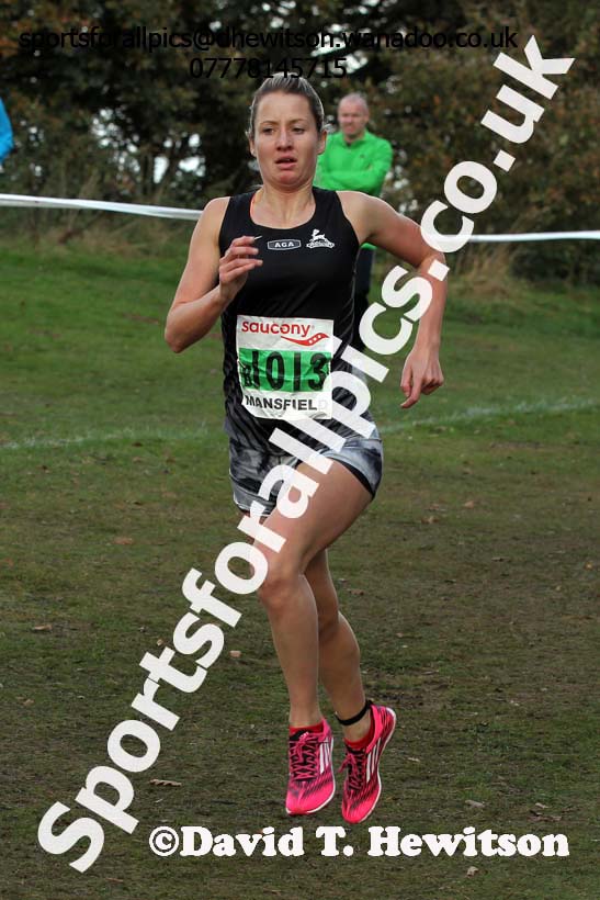 Senior womens National Cross Country Relays. Photo: David T. Hewitson/Sports for All Pics